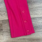 Trina Turk Bold Pink Trousers Womens Cropped Pants with Button Detail ** Photo 5