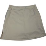 Coral Bay  Golf Pickle Ball Skort Size 8‎ Tan Performance Stretch Skirt Shorts Photo 0