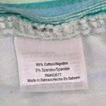 st. john's bay Blue Plaid Bermuda Stretch Bottoms Pants Shorts Cotton 14 Photo 5
