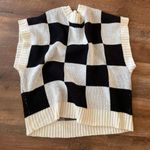 Double Zero Checkered Sweater Photo 3