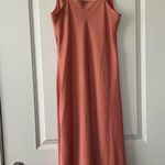 Prologue  slip dress satin orange Photo 1