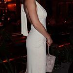 ZARA  dress maxi ecru ivory open back Evening holiday party wedding Gown Photo 1