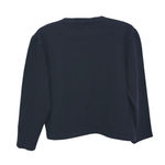 COS Crewneck Wool Cropped Sweater Black Small Photo 2