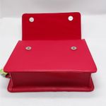 Badgley Mischka Red Crossbody Shoulder Bag Purse Wedding Cocktail Party Photo 5