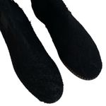 Free People EUC  Leather Callow Textured Knee High Boots Black Size 6 Photo 5