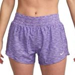 Nike Women’s One Dri-Fit Mid Rise 3” Brief-Lined Active Athletic Shorts Sz M Photo 0