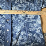 Isaac Mizrahi Live! Quilted‎ Jacket Denim Floral, Size 2XL Photo 5
