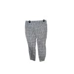 Alfani  Black White Pull-On Tummy Control Ankle Pants Women's Size 8 Stretch Photo 5