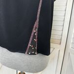 Tommy n Loulou Y2K Panel Crop Tank Top Black Pink Medium Photo 5