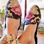 Birdies  Phoebe Floral Jacquard Mule Slip On Shoes Photo 2