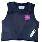 SoulCycle Black and Pink Crop Muscle Tee size XS Photo 0