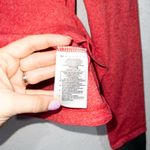 Reebok  Red CrossFit Quarter Zip Athletic Shirt Size Small Photo 5