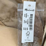 Madewell  Pants Womens 4 Tan Balloon Pleated Adjustable Tabs Modern Preppy NEW Photo 12