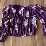 One Love Clothing Off-Shoulder Floral Top Photo 0