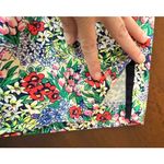 Talbots  Womens Size 16 Perfect Skimmer Colorful Floral Capri Pants Tropical Boho Photo 8