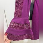 Bebe Ruffle Bell Sleeve Romper, size Small, NWT Photo 7