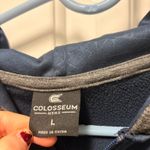 Colosseum Michigan Zip Up Hoodie Grey and Navy Photo 2