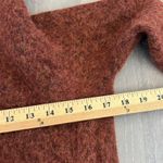 Madewell Cardigan Sweater XS Brown Merino Wool Alpaca Cottagecore Hipster Folk Photo 5