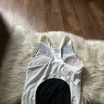 Athleta Colorblock White And Black Swim Dress Photo 3