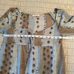 Fire Los Angeles VTG Dress Sz SMALL Boho Peasant Fairy Sheer Festival Y2K Flowy Photo 4