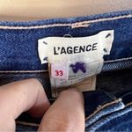 L'Agence L’Agence Rockie High Rise Straight Leg‎ Womens Distressed Jean Size 33  Casual Photo 7