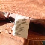 American Eagle Size 4 Rust Corduroy Mom Straight Cord Straight Leg Pants Photo 2