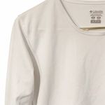 Columbia Womens Medium White Omni Dry Long Sleeve Athletic Top Photo 2