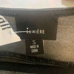 Urban Outfitters Lumiere Black Stretch Denim V Neck Mini Dress Size S New Photo 4