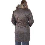 American Vintage Vintage Penny Lane Faux Fur Maximalist Hippie Prehistoric Snowbunny Long Coat Photo 2