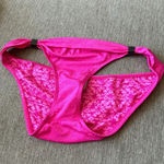 Oakley  impact banded hipster hibiscus size large pink bikini bottom NWT Photo 9