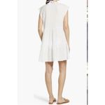 Robin Piccone  Women's Fiona Flouncy Cover Up Dress Size M- White NWOT Photo 2