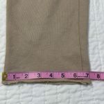 Eileen Fisher Tan Track Pants High-Waisted Straight Leg 100% Organic Cotton Photo 10