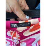 ZARA 70’s groovy print flare pants size small Photo 4