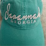 Savannah Georgia teal adjustable hat Bnwot Blue Photo 1