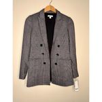 Bar III Bar lll NWT XS Womens Suit Separates black white & Red Plaid​​​​ Photo 13