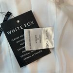 White Fox Boutique NWT  XS Puff Sleeve Flourish Crop Corset Top Pink Peony Print Photo 10