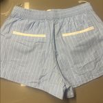 ZARA  Striped Poplin Shorts Photo 3