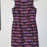 Kate Spade  /Florence Broadhurst Silk Sleeveless Geometric Dress Size 10 Photo 1