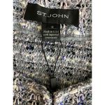 St. John NEW  Jacket Size 12 Women's Textural Powder Tweed Jacket Pink Vogue 2017 Photo 4