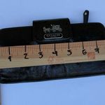 Coach  Wallet Olive Green Patent Leather – Pink Interior, Vintage & Chic Photo 13