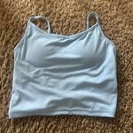 SheIn Blue twist back tank top Photo 0