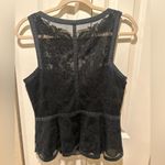 Karen Millen  Black Lace Sleeveless Top Size 10. gorgeous! Photo 5