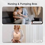 As Fairy Seamless Nursing Bra Breastfeeding Wireless Sleep Maternity Bralette L Size L Photo 4
