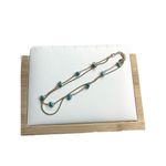 Ardene gold and turquoise double layer necklace Photo 1