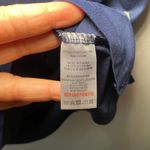 Life is Good Navy Blue Floral Sleep Shirt Tee Stretchy Pajama Women's size Small Photo 8