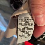 Eliza J Black, Cream & Red Patterned and Color Block 3/4 sleeve dress Photo 3