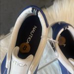 Nautica White and Blue Casual Slip-Ons Photo 9