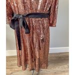 Lane Bryant  Copper Sequin Party Dress Photo 9