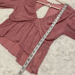 Free People  Daia Blouse in Mountain Flower Pink Small Photo 4