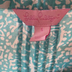 Lilly Pulitzer Sarasota Beaded Tunic Shorely Blue Ice Cake Pattern Coverup Top Photo 7